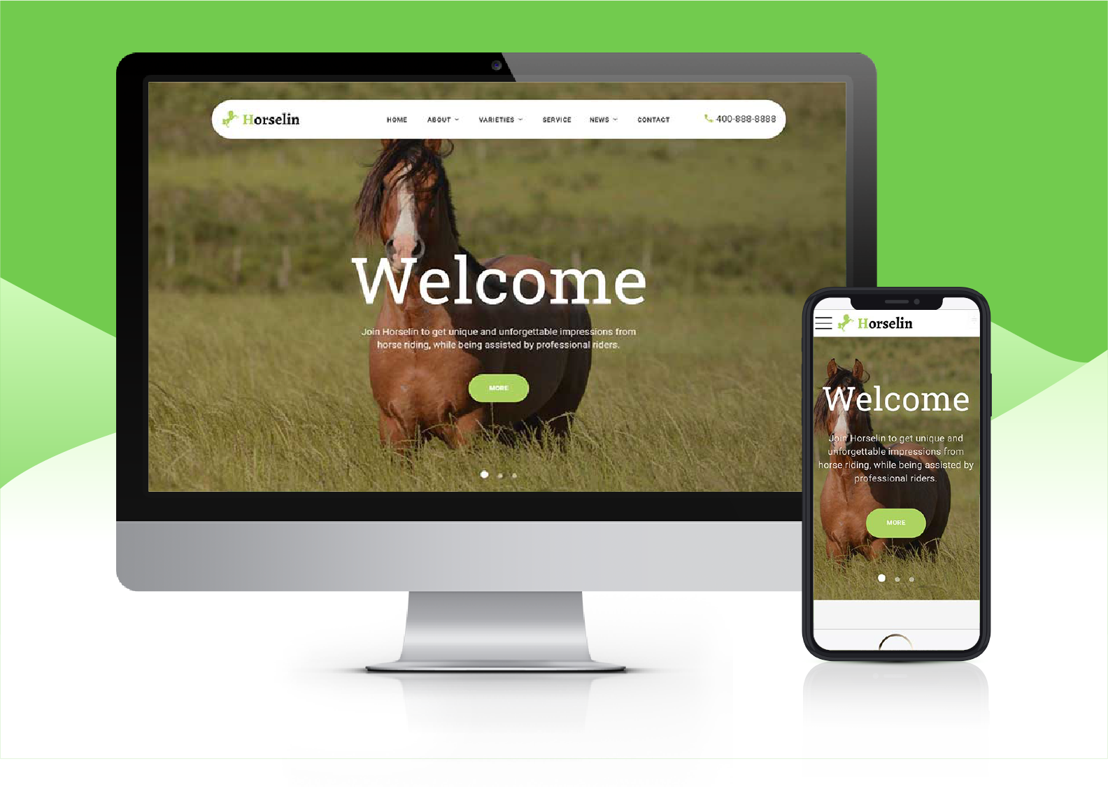 養馬場畜牧業網站-選擇森竹服務，開發少走彎路-洛陽森竹軟件科技有限公司